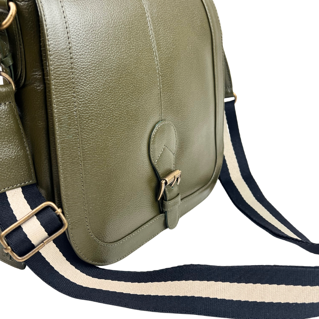 Leather Crossbody Satchel - Parker Mini — P. Sherrod & Co